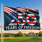 250th Anniversary American Flag, 1776 2026 Patriotic We The People Decor