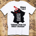Normandy Invasion – Embark Upon the Great Crusade T-Shirt