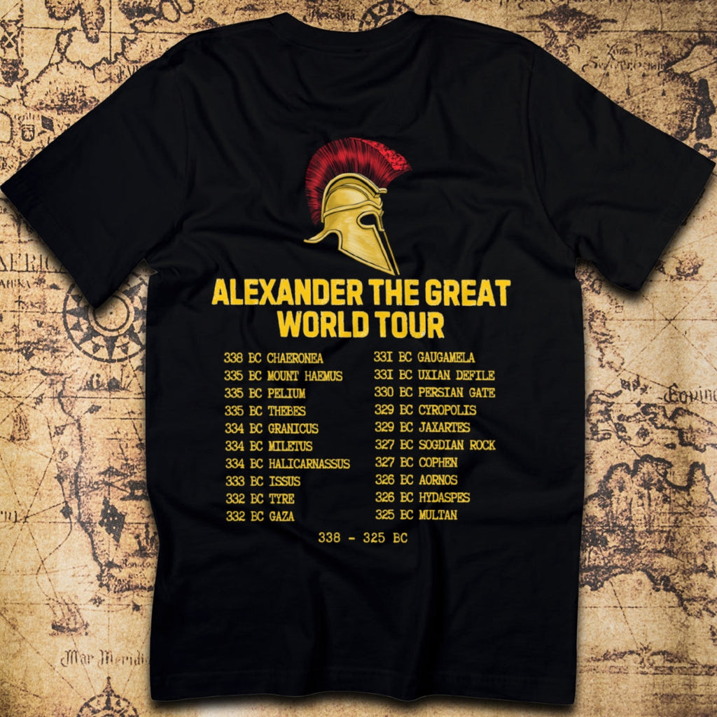 Alexander the Great – World Tour 323 BC T-Shirt