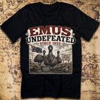 Emus Undefeated Since 1932 Great Emu War T-Shirt