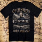 Fix Bayonets! Joshua Chamberlain Little Round Top Civil War T-Shirt