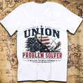 Union Problem Solver William Tecumseh Sherman Civil War T-Shirt