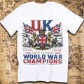 Back to Back World War Champions UK T-Shirt