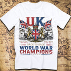 Back to Back World War Champions UK T-Shirt