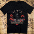 We Will Remember Them | Poppy WWI Remembrance T-Shirt