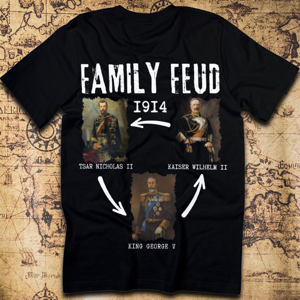 WWI Family Feud – Cousins at War T-Shirt
