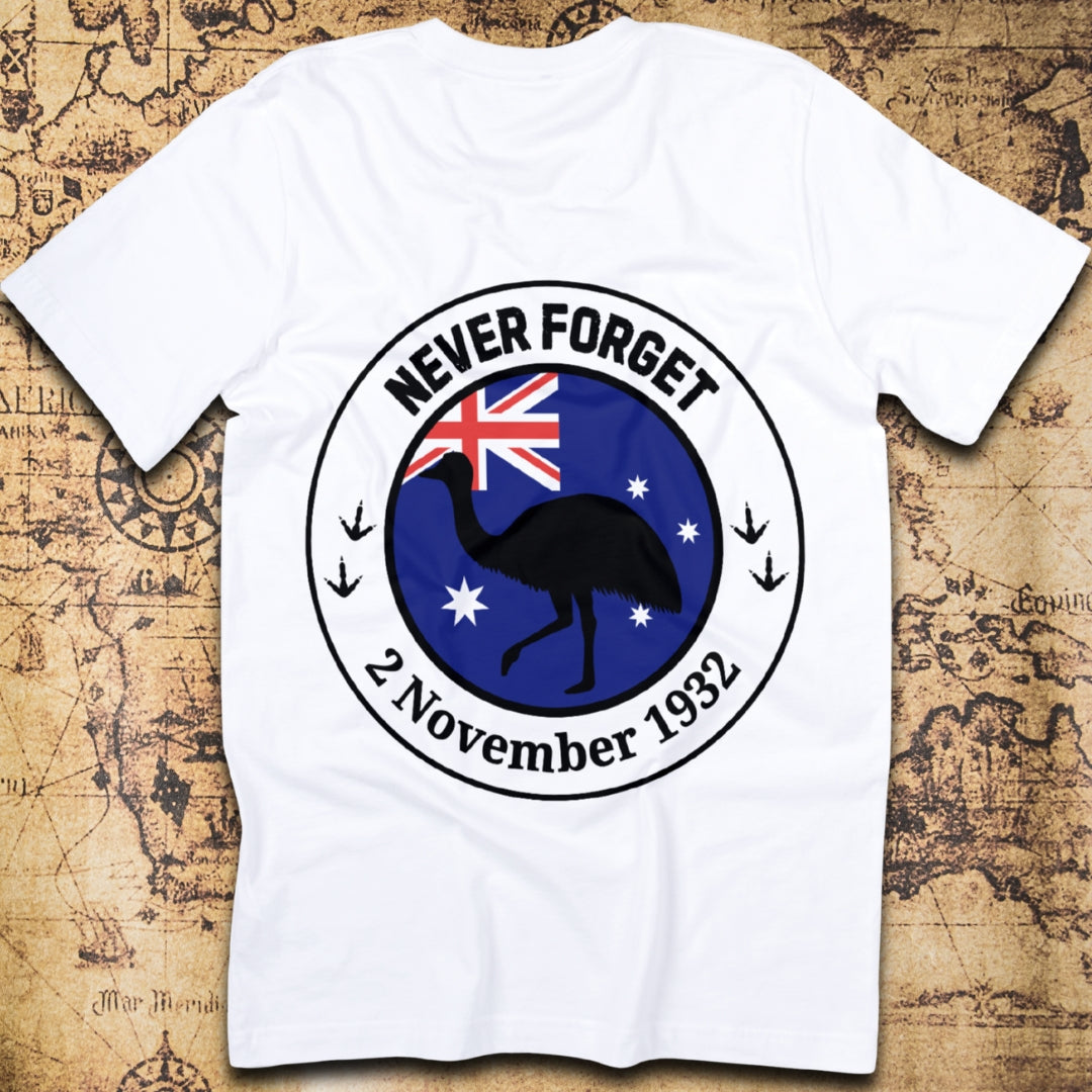 Never Forget 1932 – Emu War T-Shirt