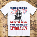Boston Harbor – When the Party Goes Overboard T-Shirt