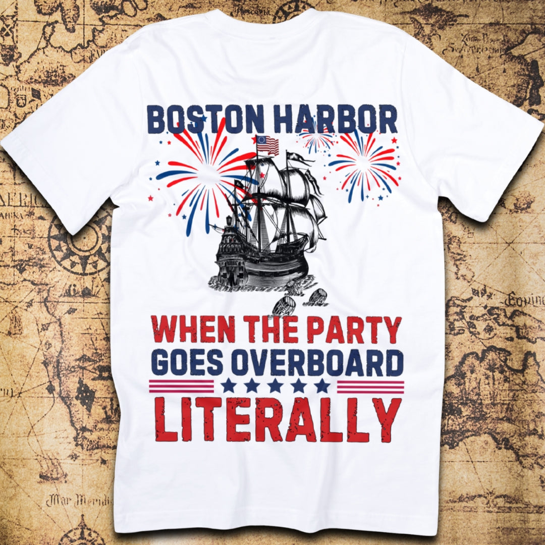 Boston Harbor – When the Party Goes Overboard T-Shirt