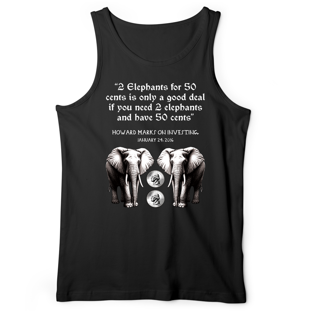 2 Elephants for 50 Cents Tank