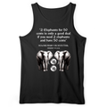 2 Elephants for 50 Cents Tank