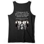 2 Elephants for 50 Cents Tank