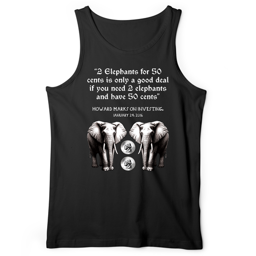 2 Elephants for 50 Cents Tank