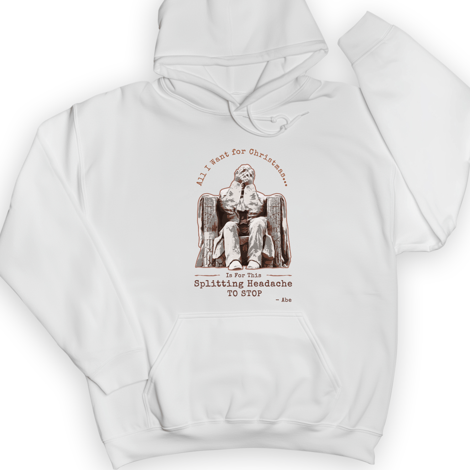 Abe Lincoln Christmas Hoodie