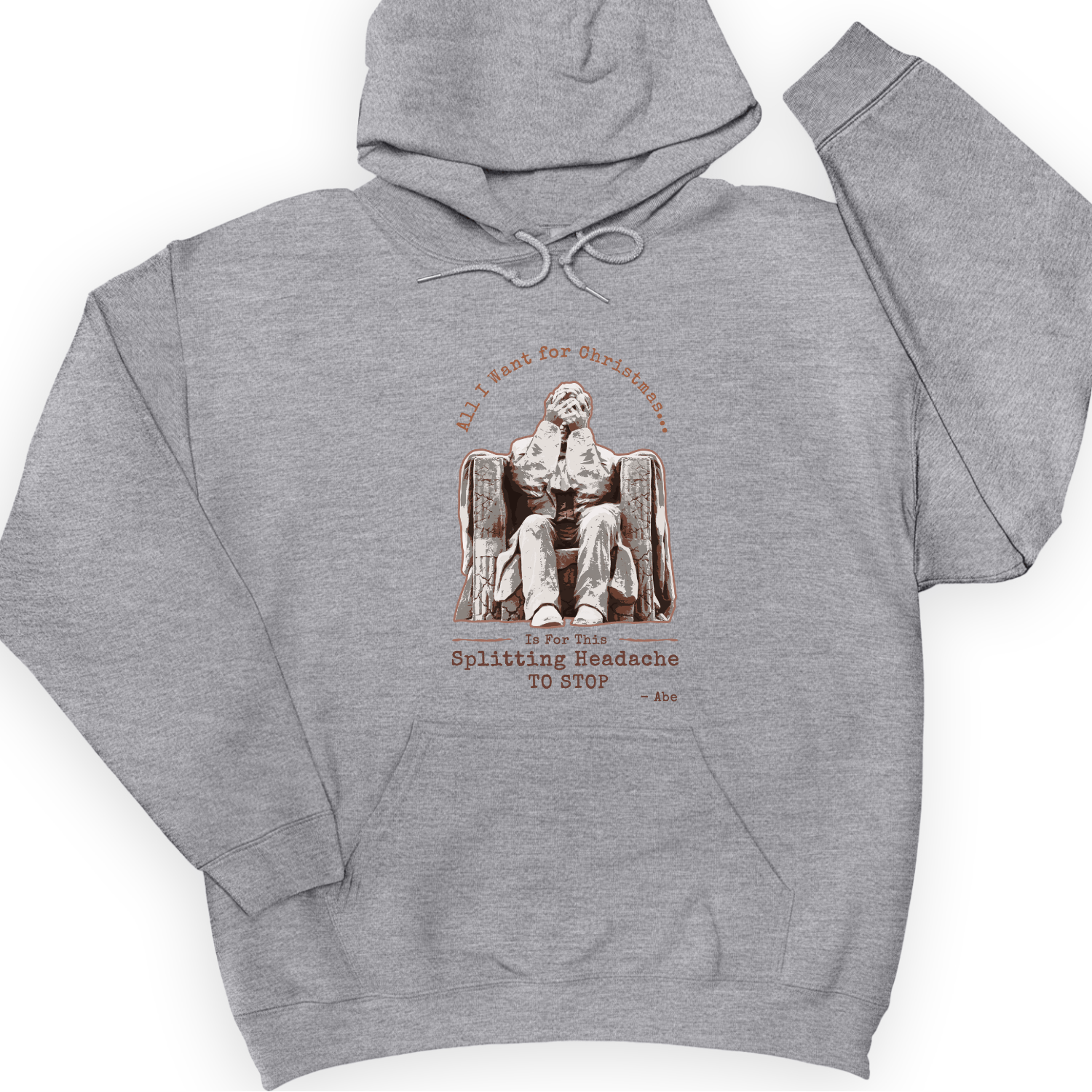 Abe Lincoln Christmas Hoodie