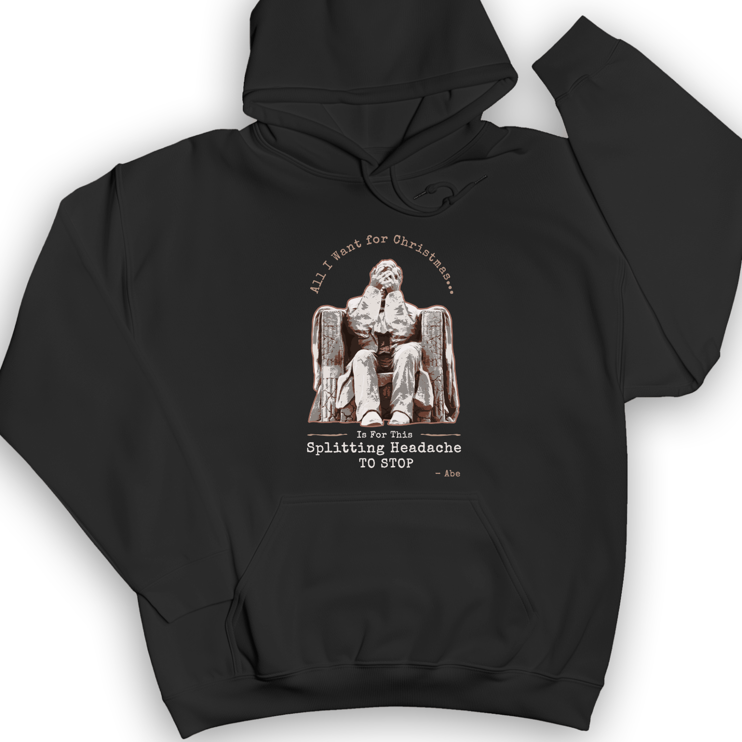 Abe Lincoln Christmas Hoodie