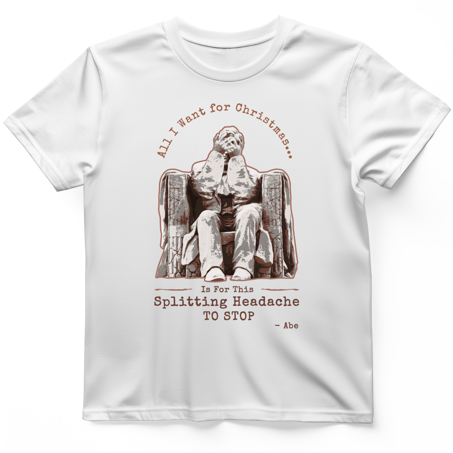 Abe Lincoln Christmas T-Shirt