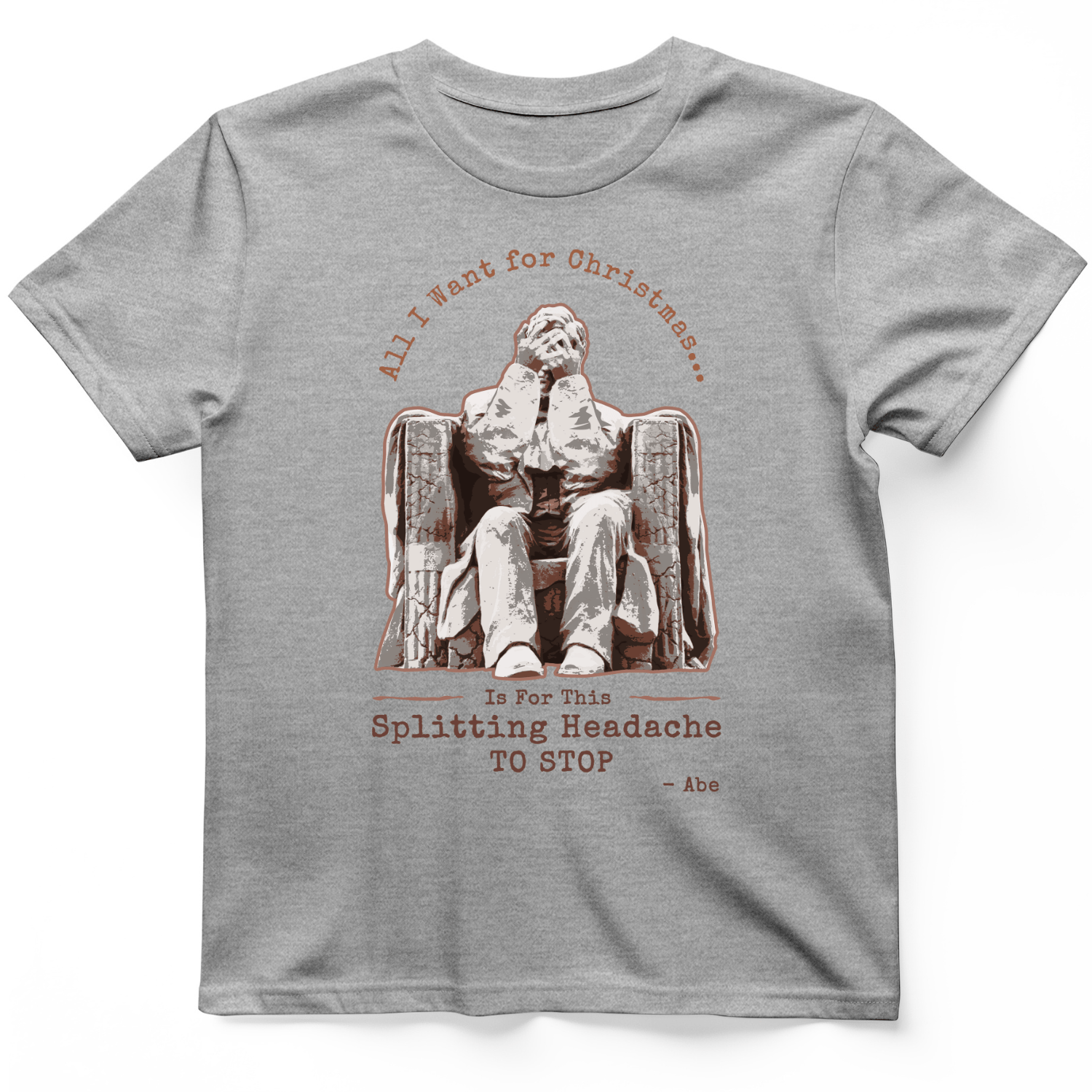Abe Lincoln Christmas T-Shirt