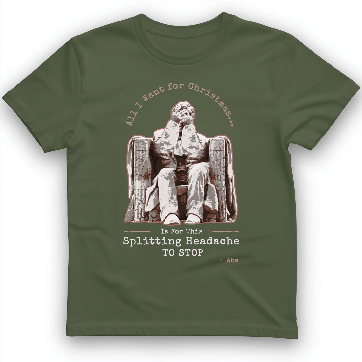 Abe Lincoln Christmas T-Shirt