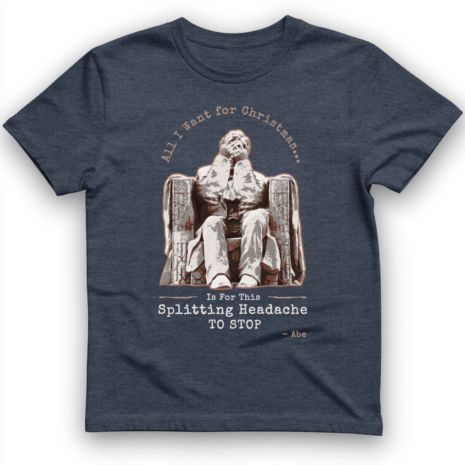 Abe Lincoln Christmas T-Shirt