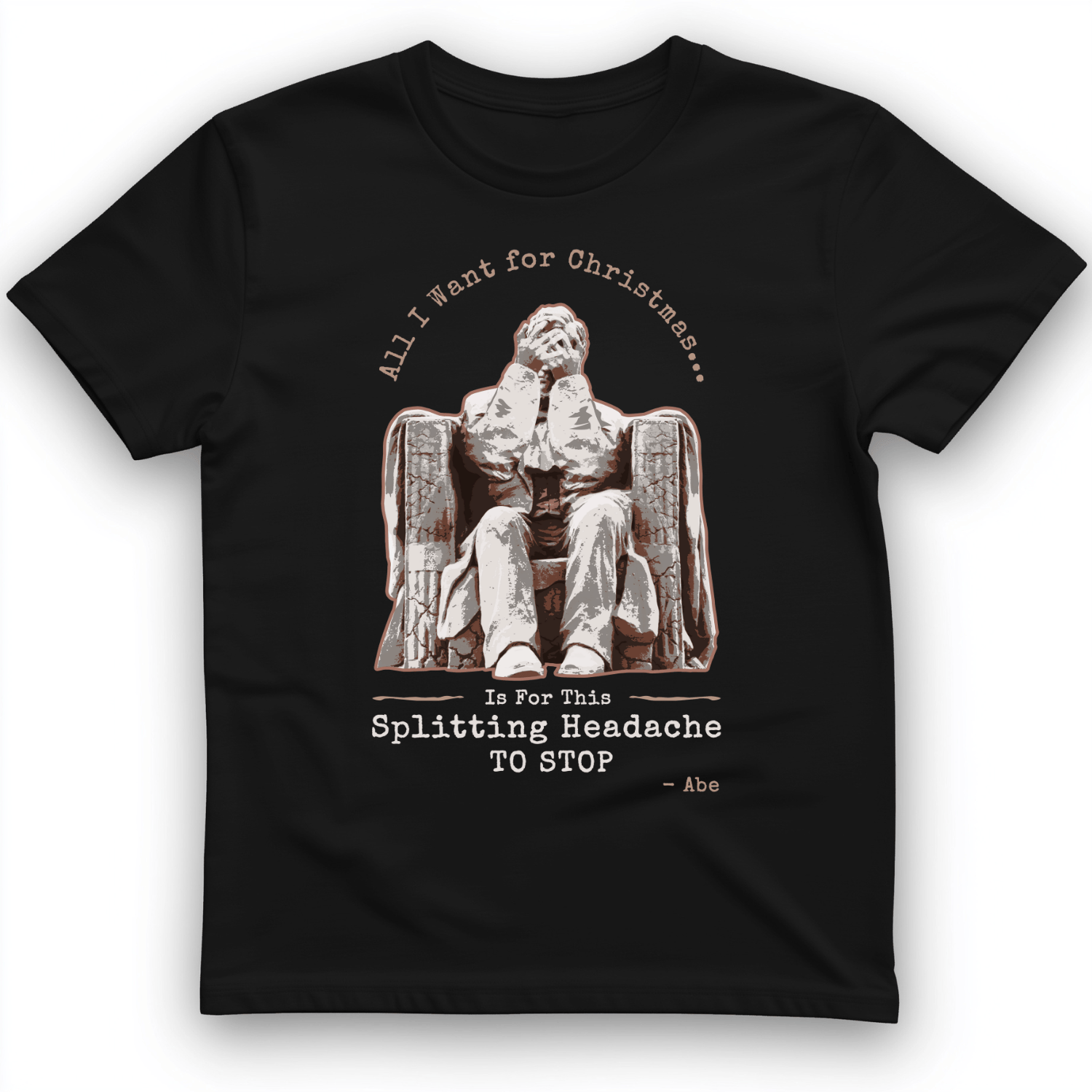 Abe Lincoln Christmas T-Shirt
