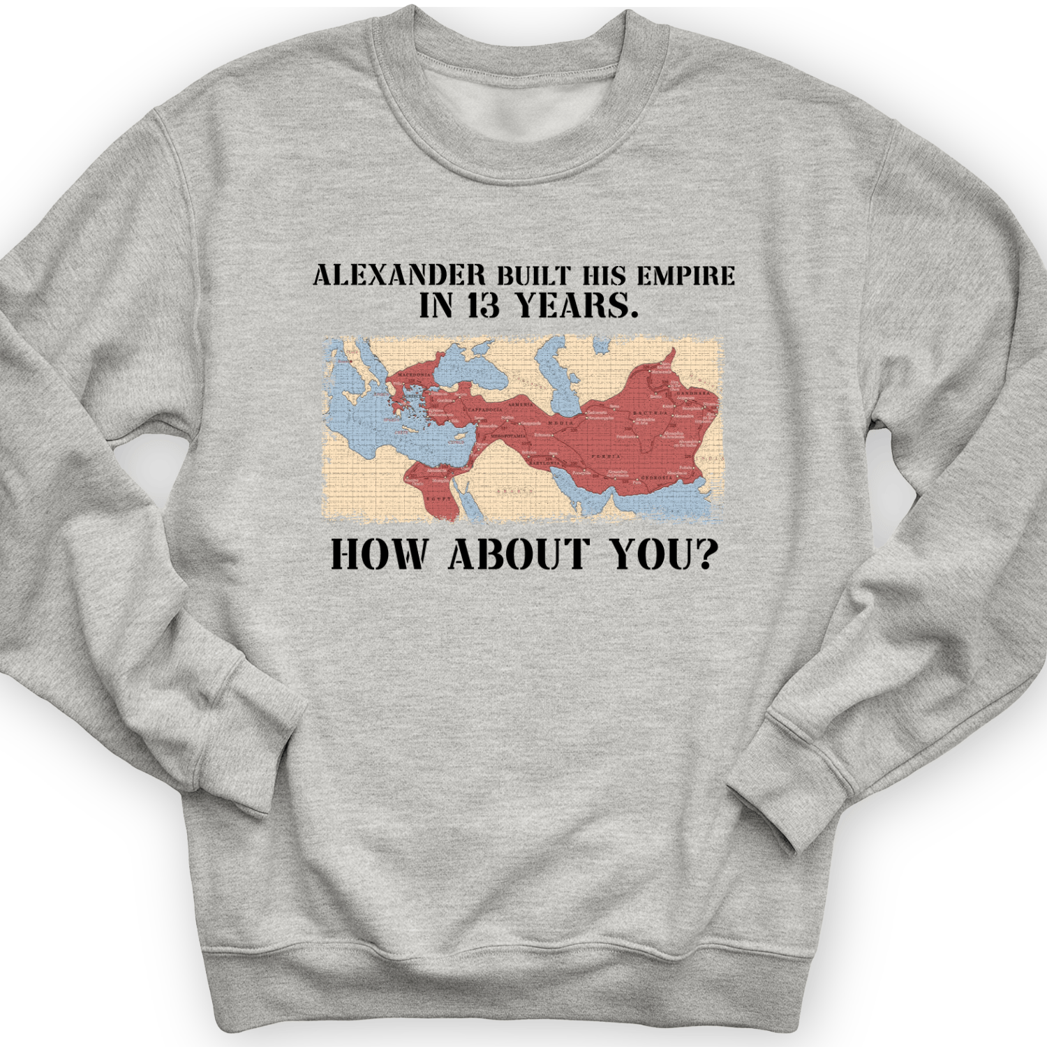 Alexander Conquered Crewneck