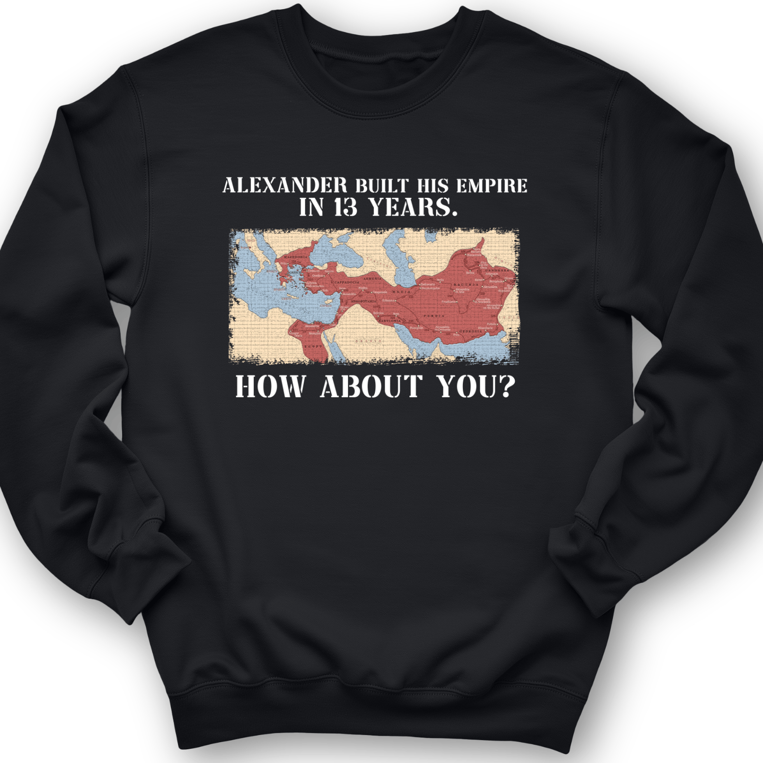 Alexander Conquered Crewneck