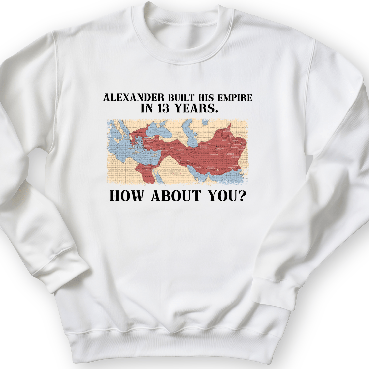 Alexander Conquered Crewneck
