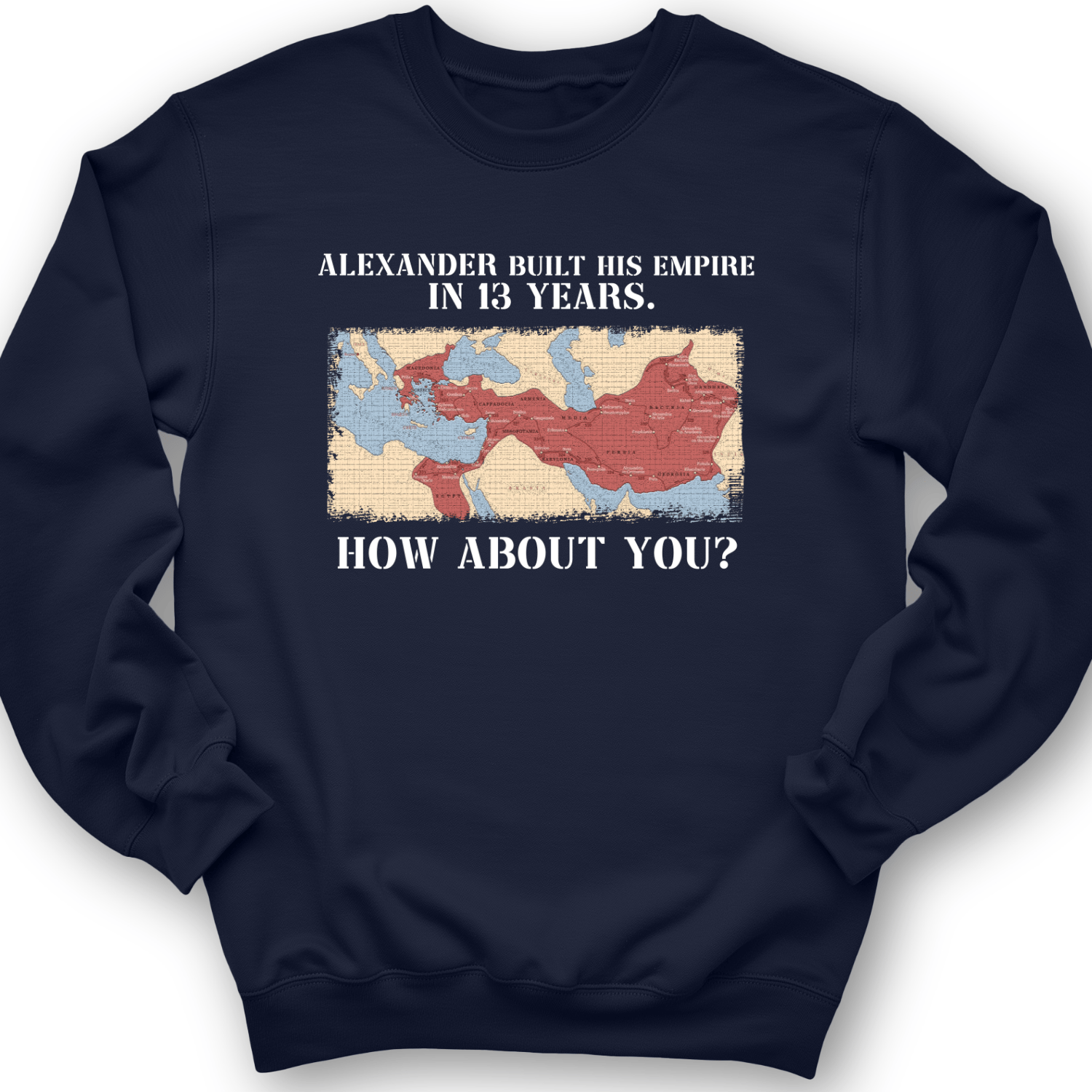 Alexander Conquered Crewneck