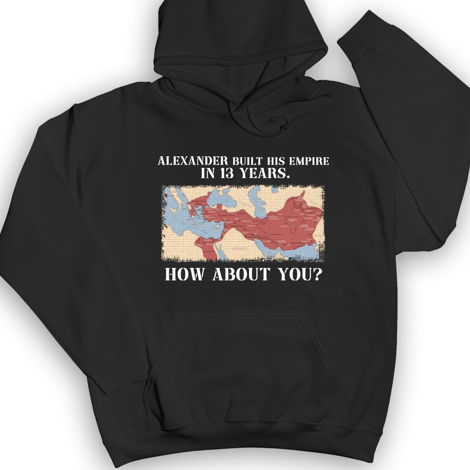 Alexander Conquered Hoodie
