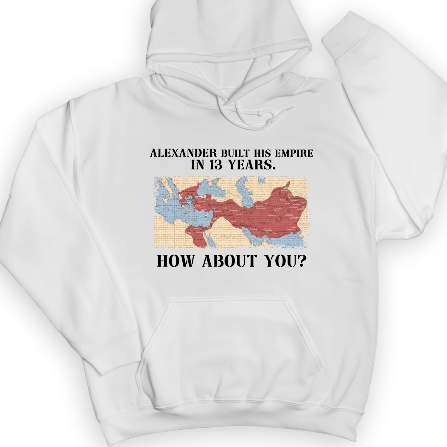 Alexander Conquered Hoodie
