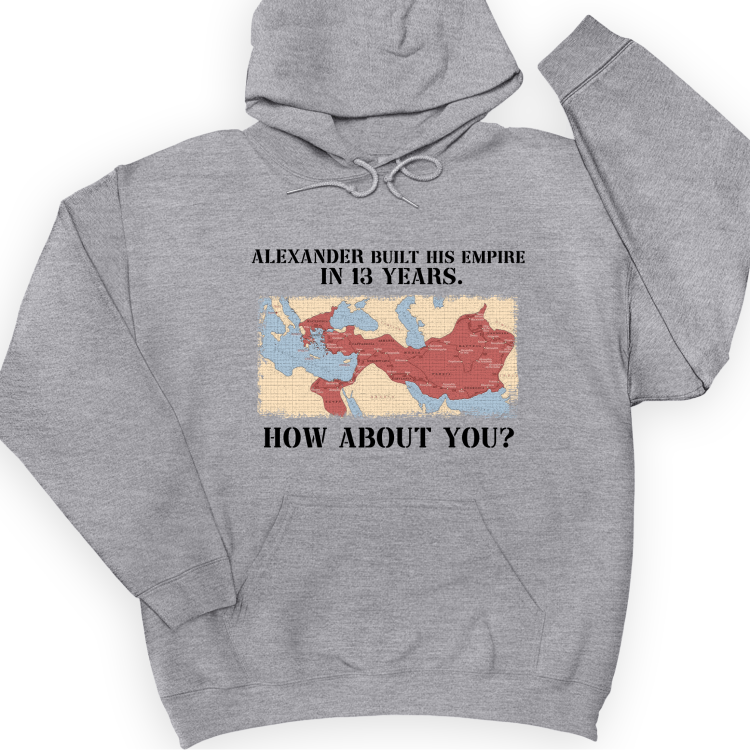 Alexander Conquered Hoodie