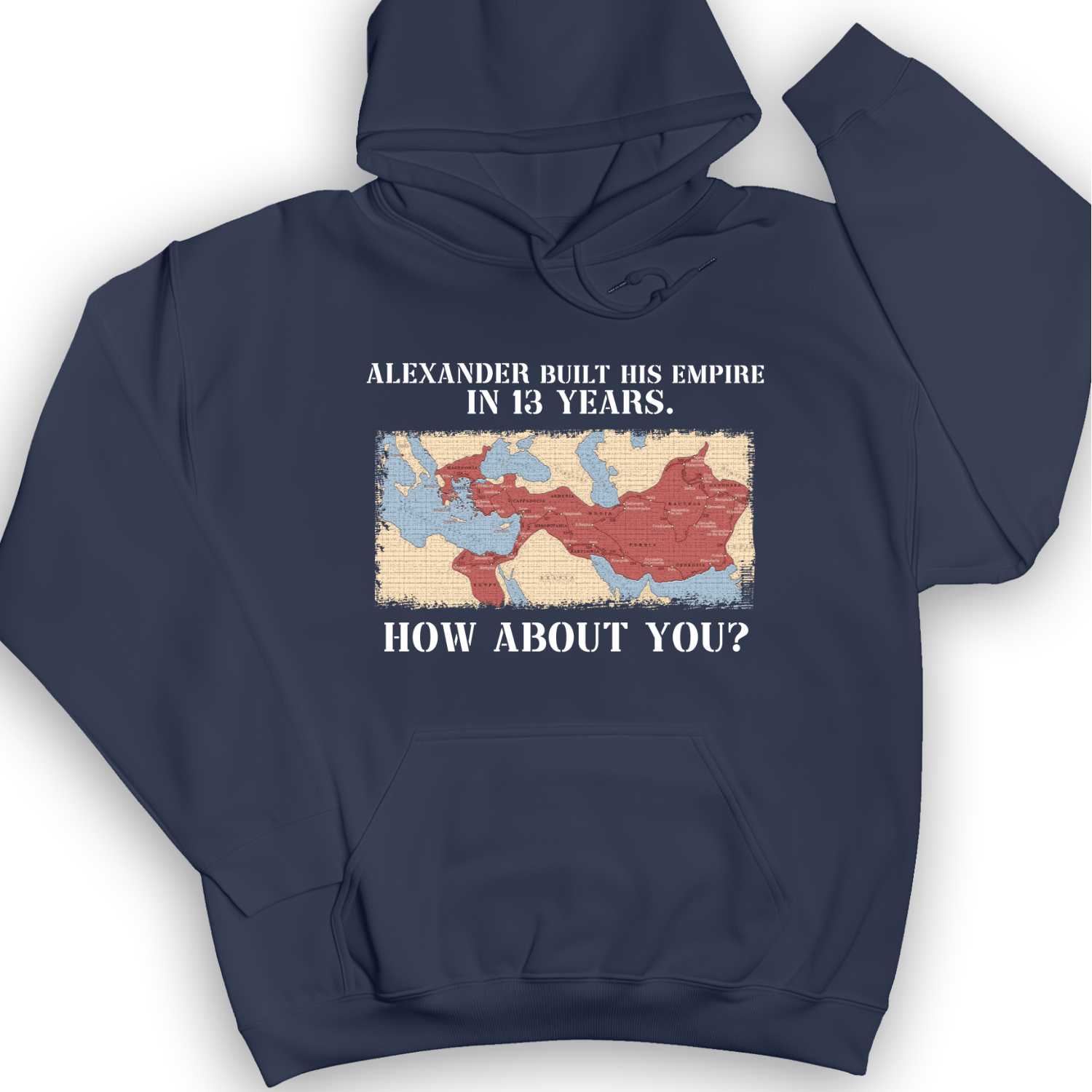 Alexander Conquered Hoodie
