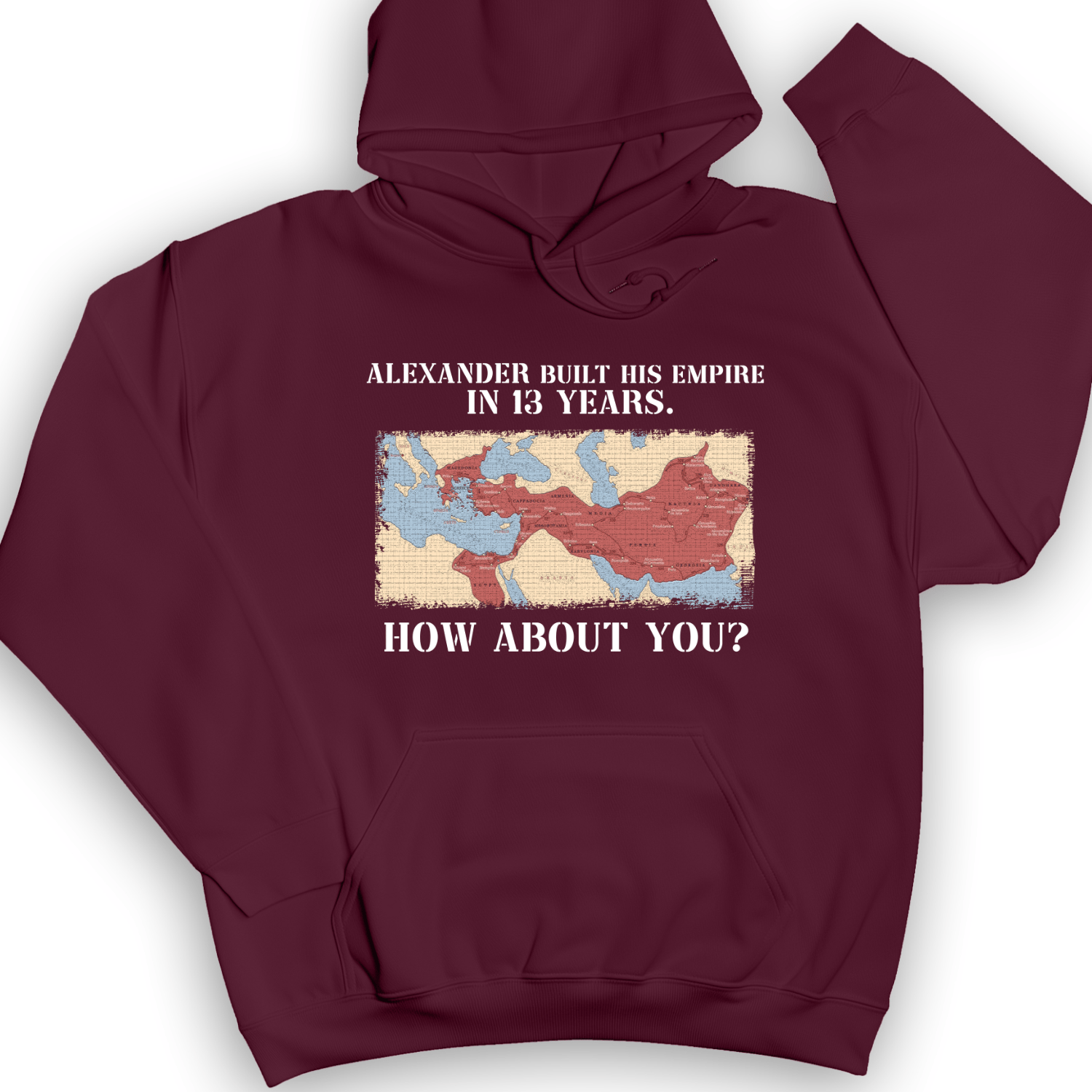 Alexander Conquered Hoodie