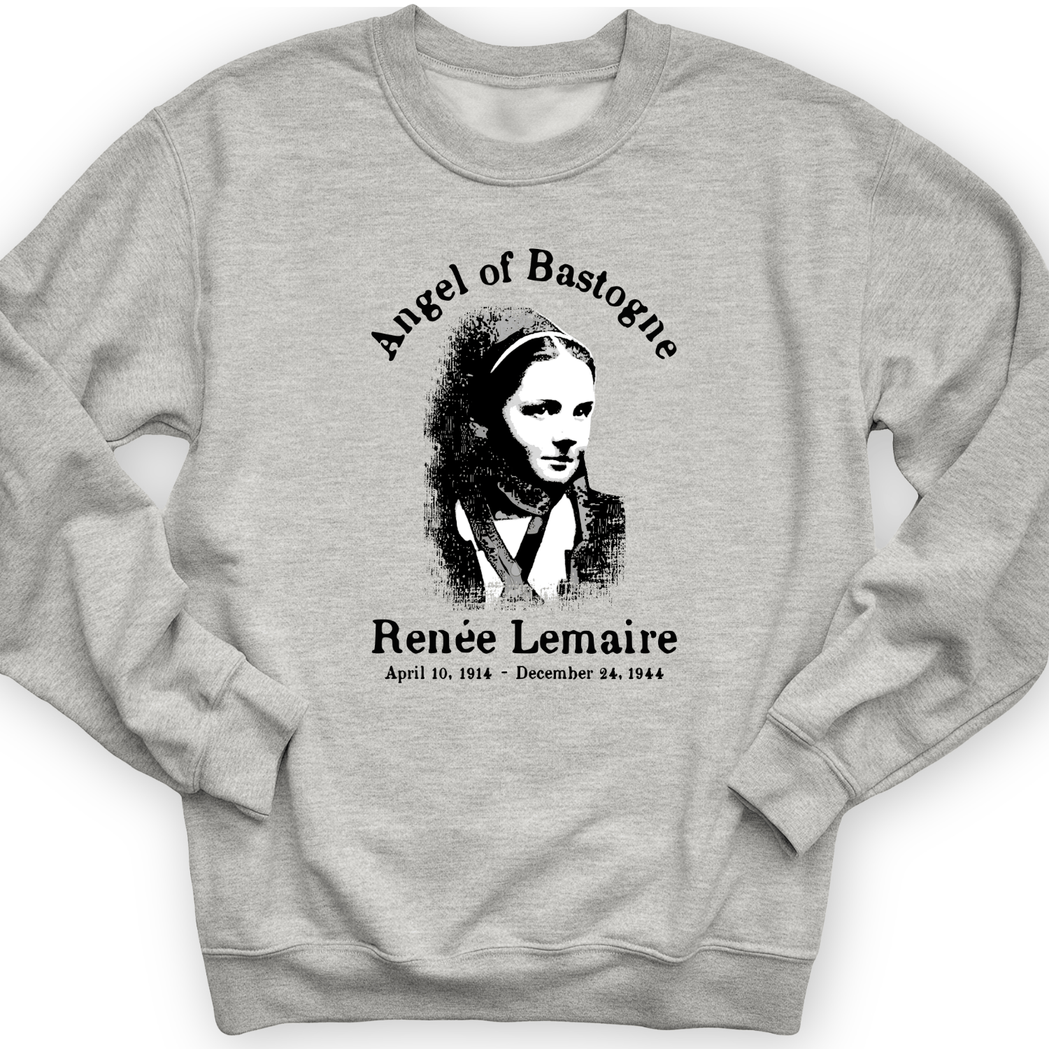 Angel of Bastogne Crewneck