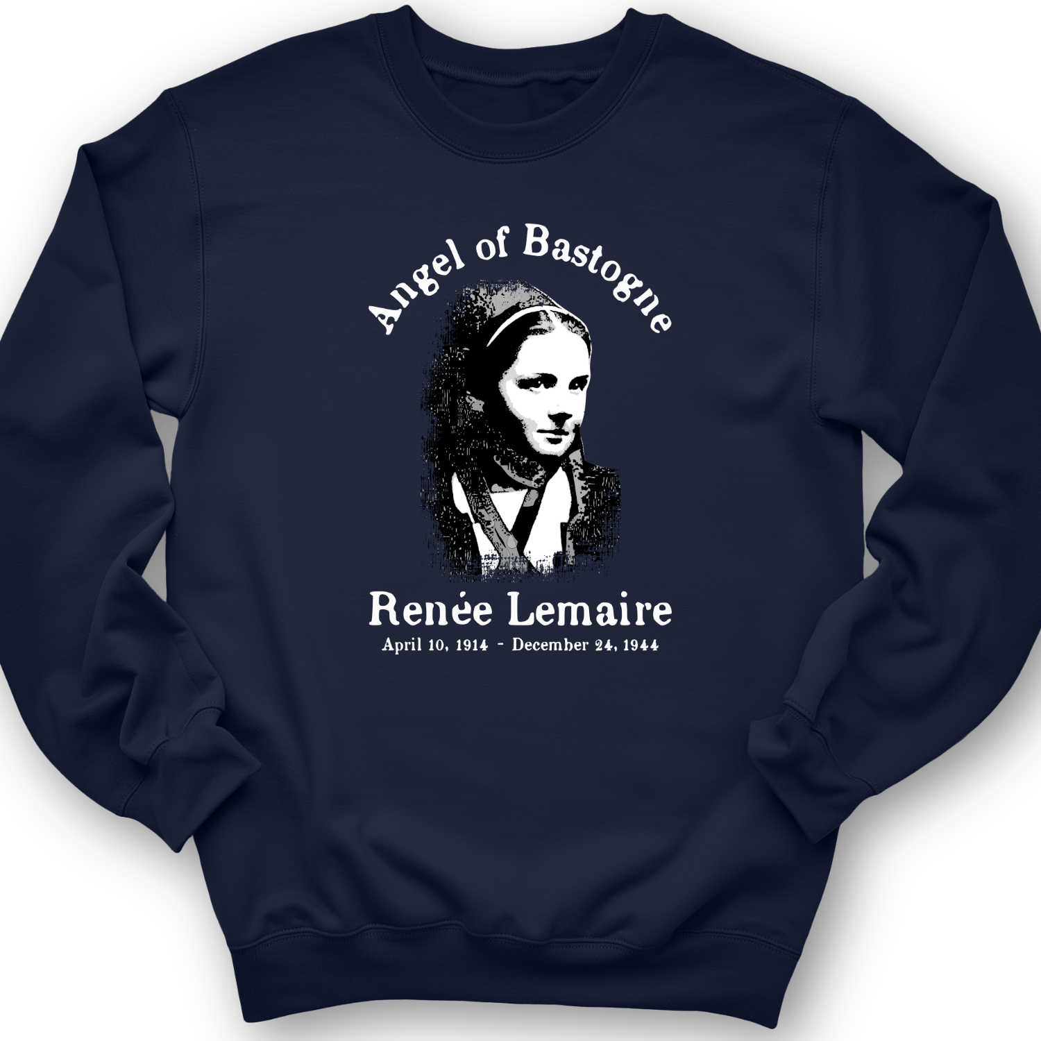 Angel of Bastogne Crewneck