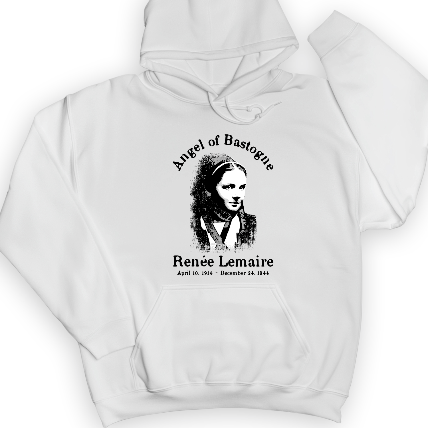 Angel of Bastogne Hoodie