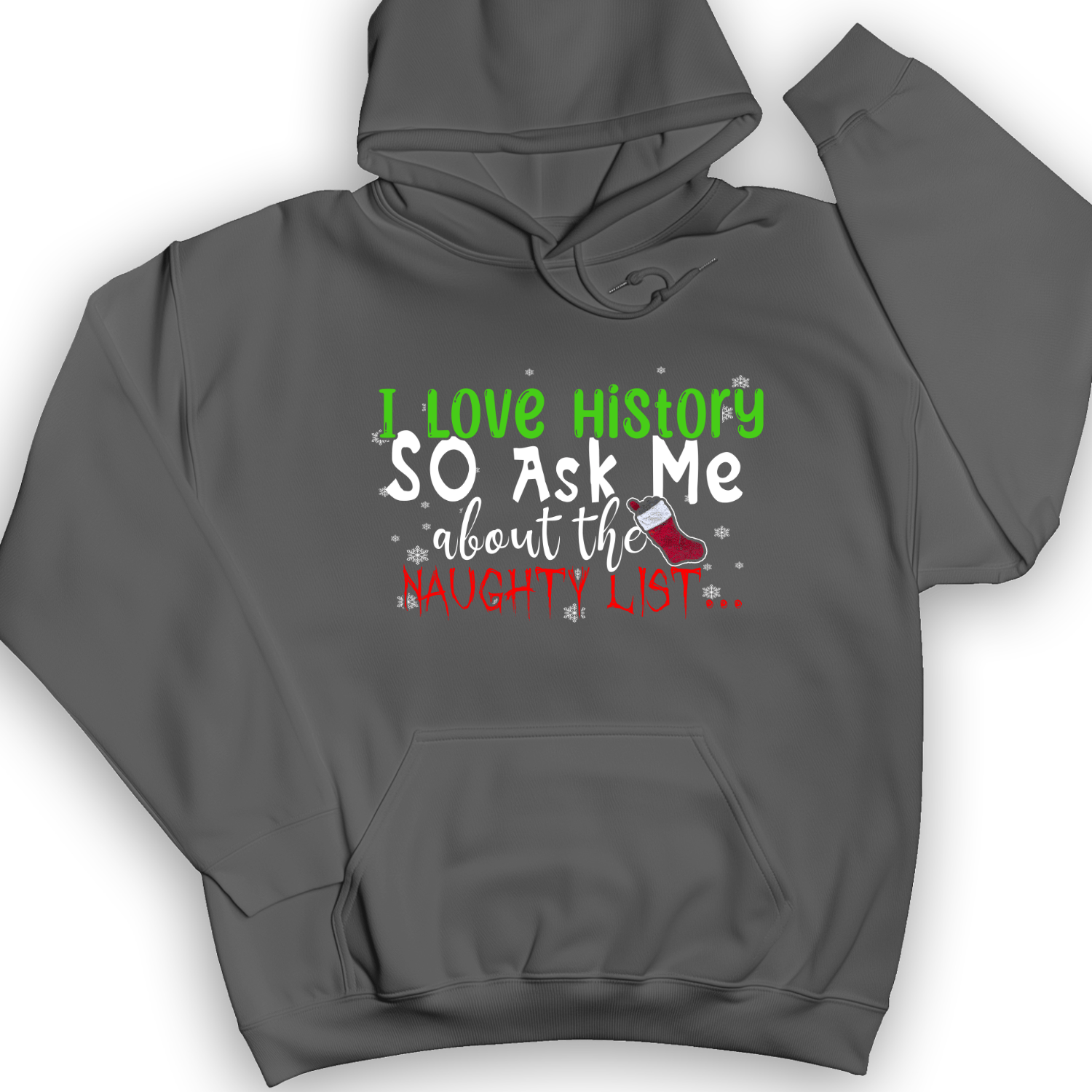 Ask Me About The Naughty List Hoodie