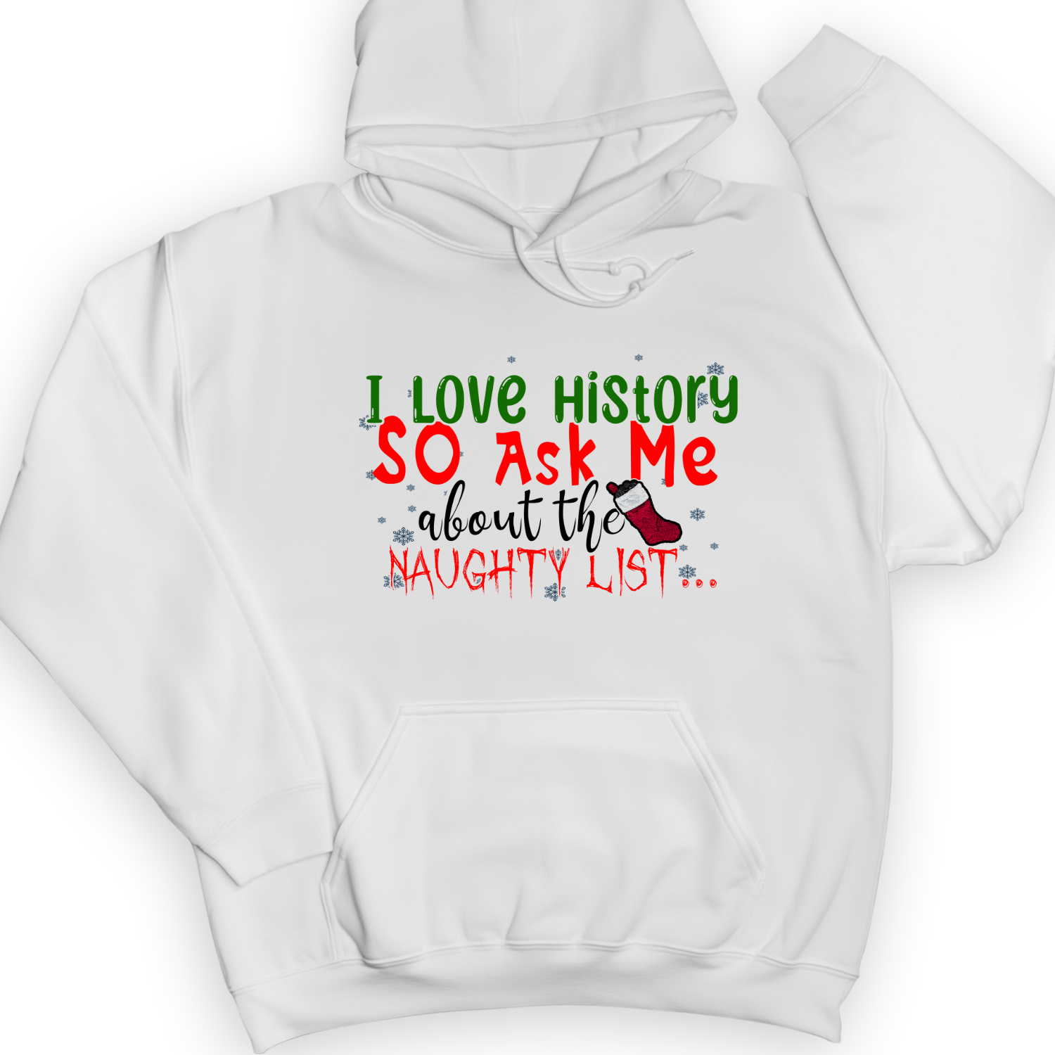 Ask Me About The Naughty List Hoodie