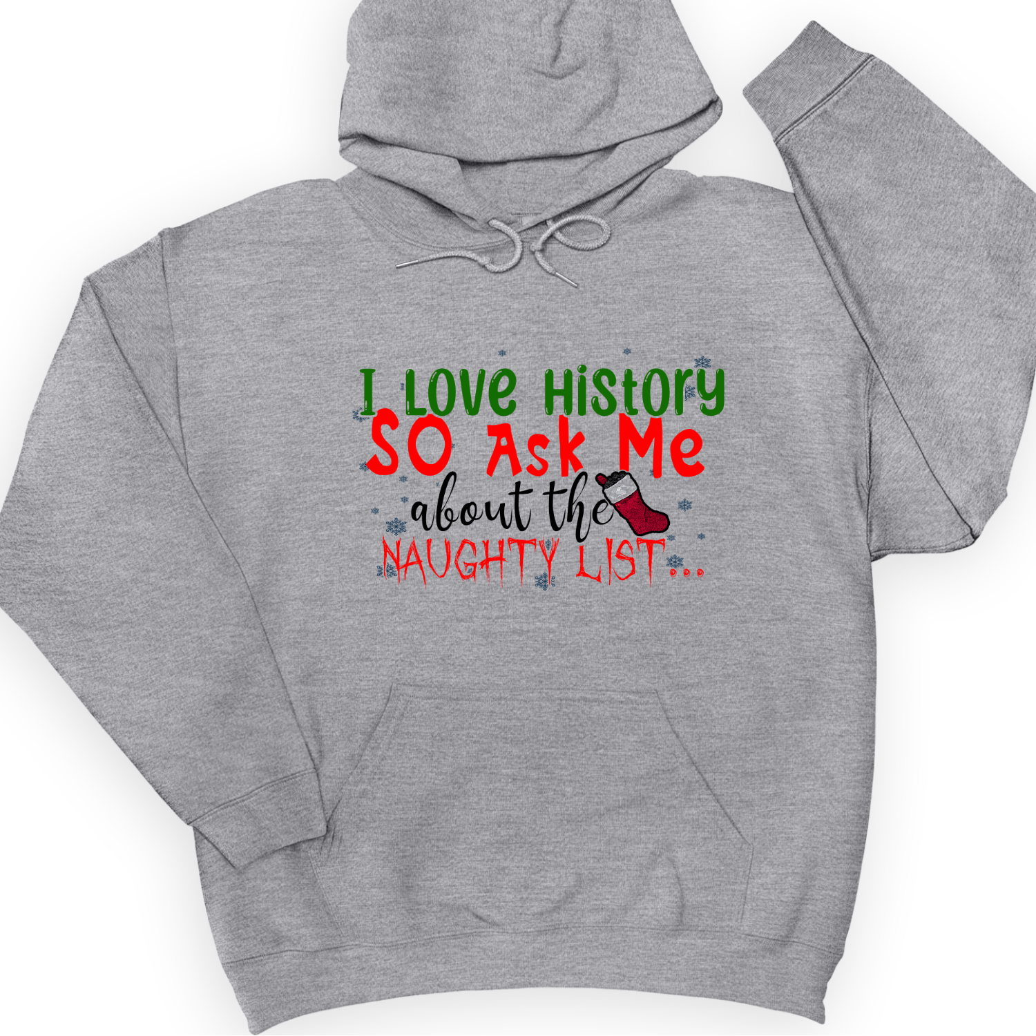 Ask Me About The Naughty List Hoodie