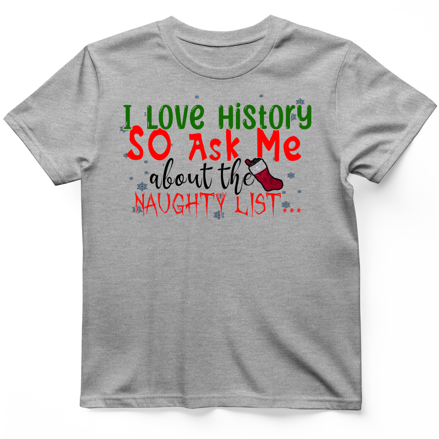Ask Me About The Naughty List T-Shirt