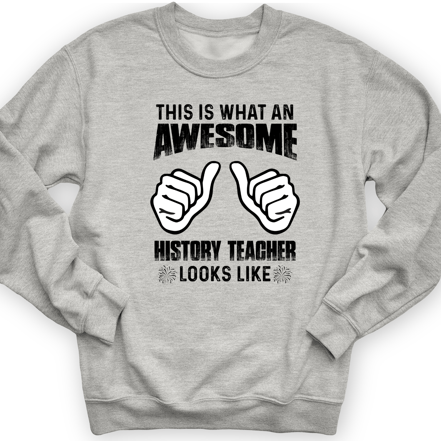 Awesome History Teacher Crewneck