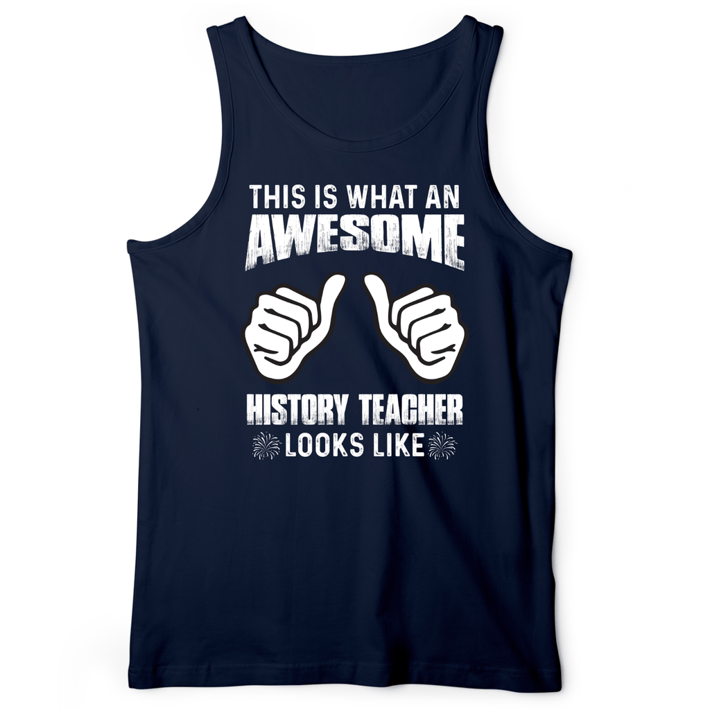 Awesome History Teacher Tank