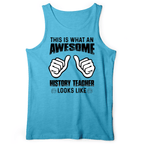 Awesome History Teacher Tank