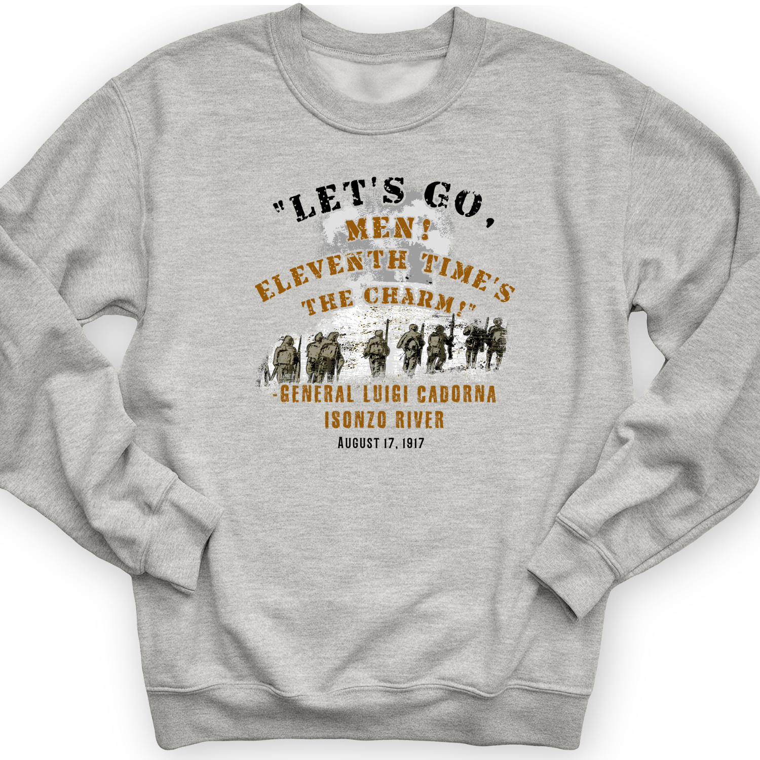 Battle Of Isonzo Crewneck