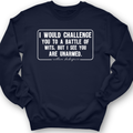 Battle of Wits Crewneck