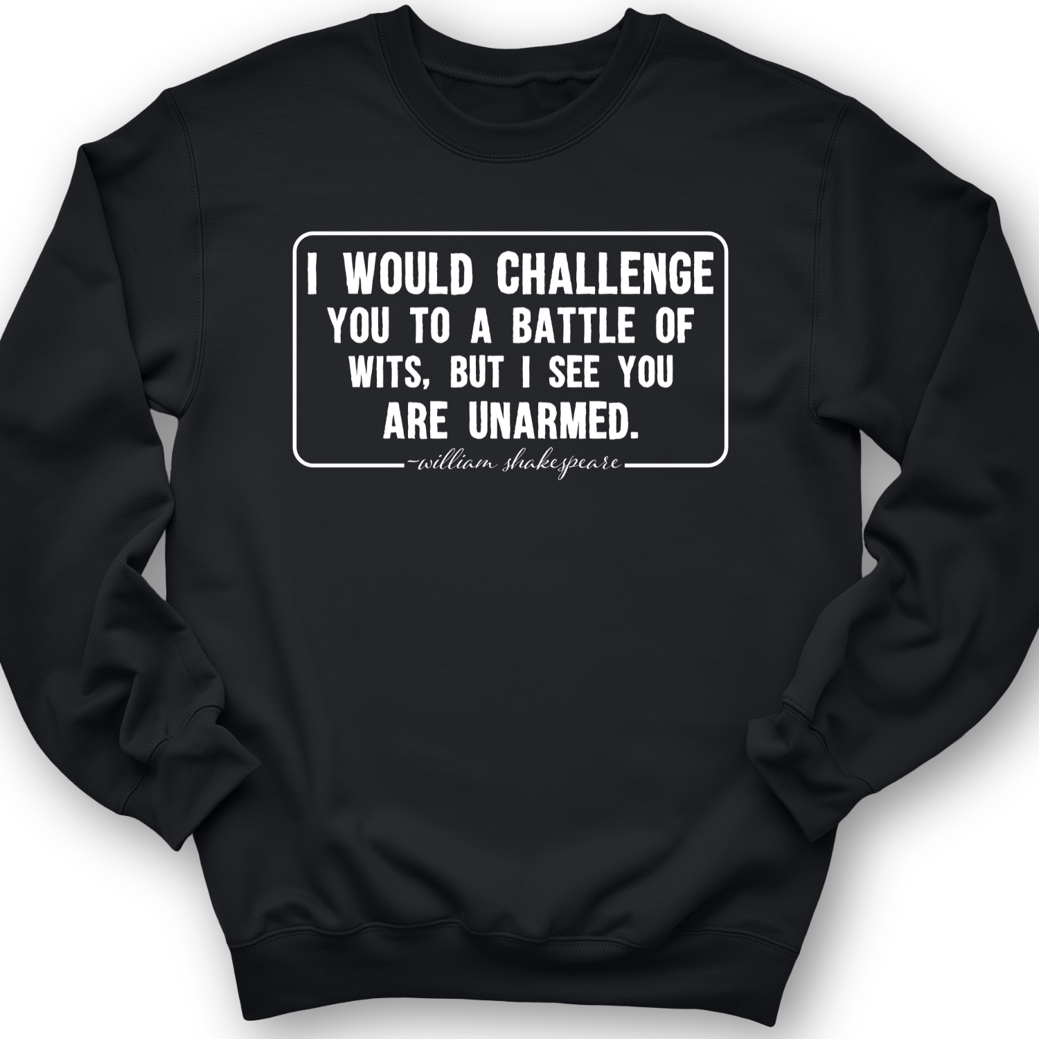 Battle of Wits Crewneck