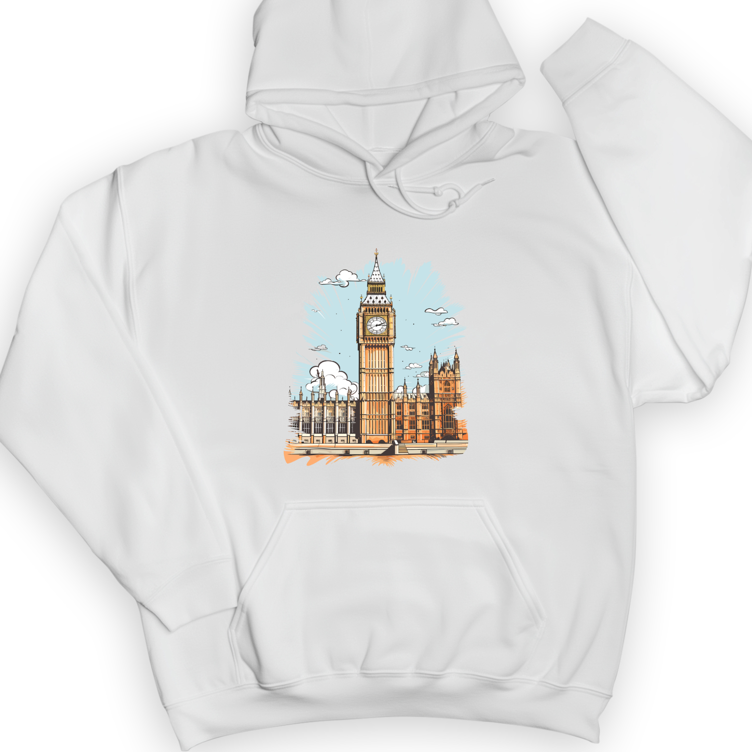 Big Ben Cultural Landmark Hoodie