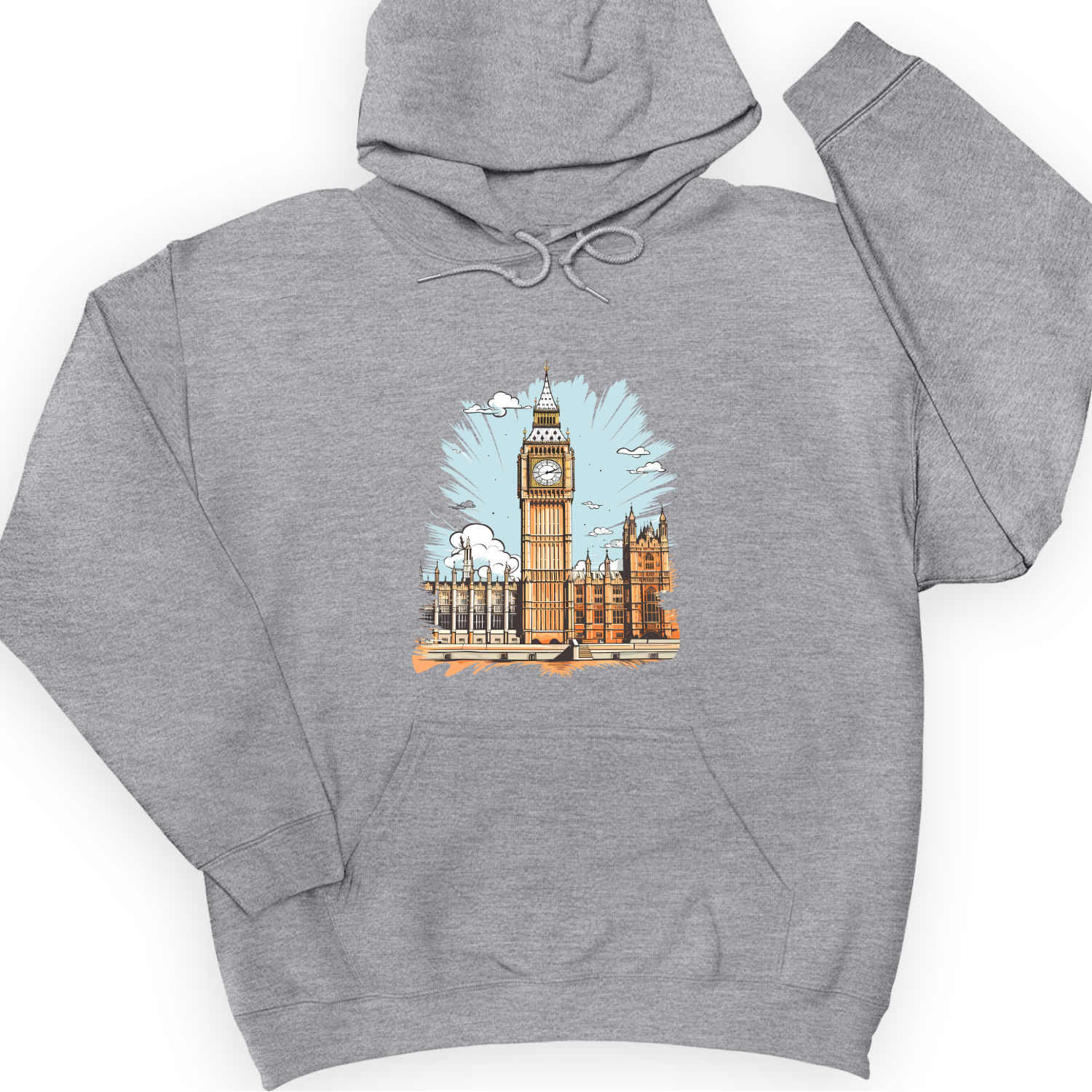 Big Ben Cultural Landmark Hoodie