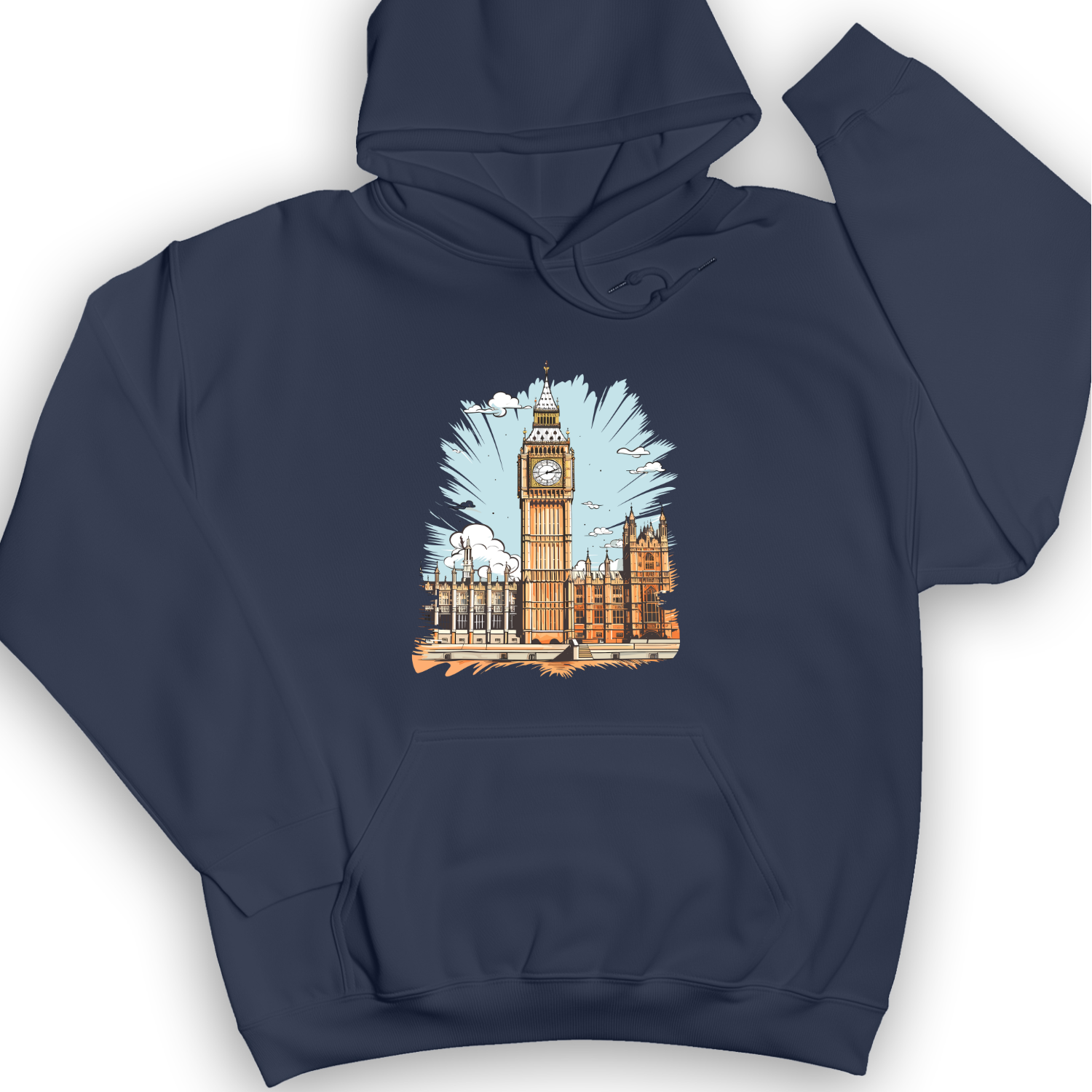 Big Ben Cultural Landmark Hoodie